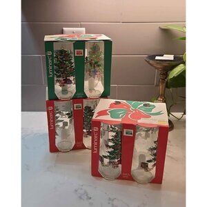 Corningware vintage holiday glasses still in package